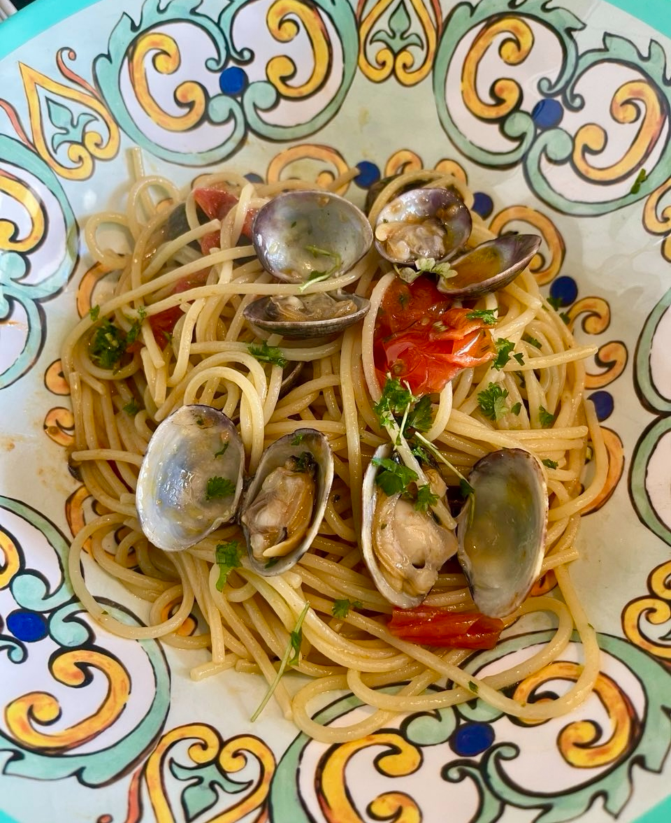 spaghetti with sea food